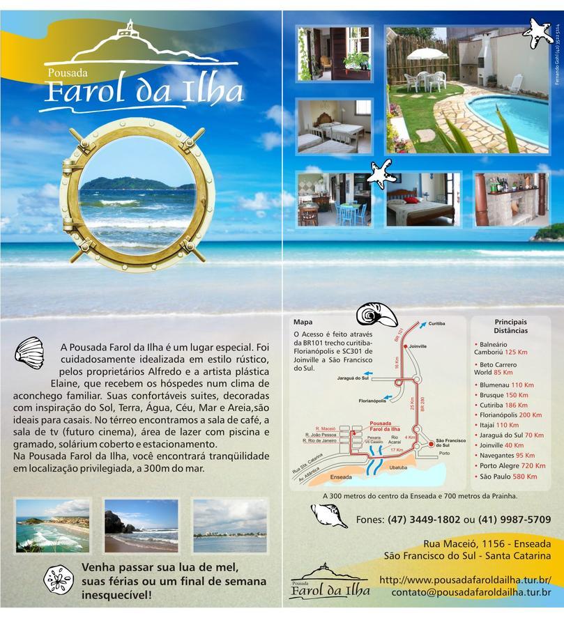 Pousada Farol Da Ilha Residencial Sao Francisco do Sul Luaran gambar